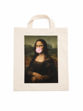 Mona Lisa Bubble Gum Tote Bag