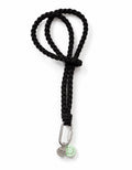 Black Paracord Keychain