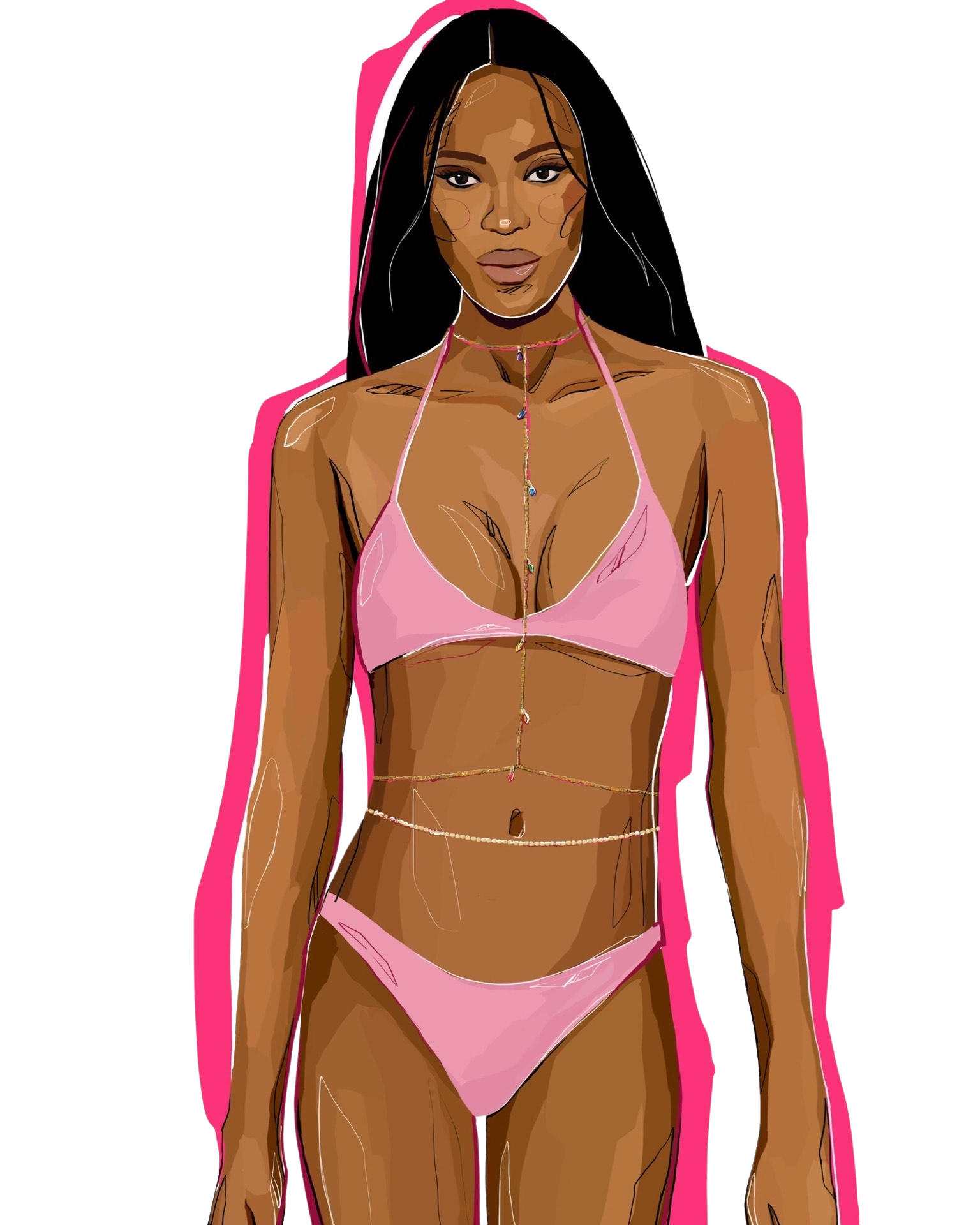 The Naomi Bodychain