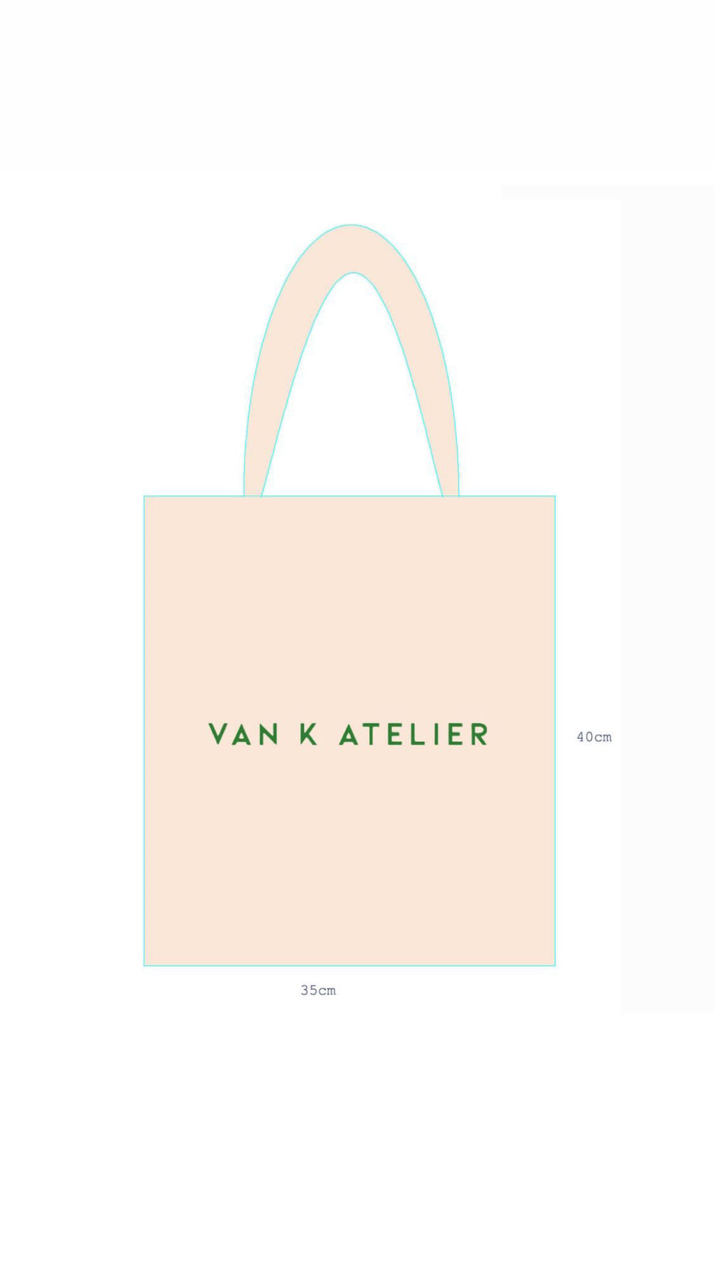 VAN K Canvas Tote Bag